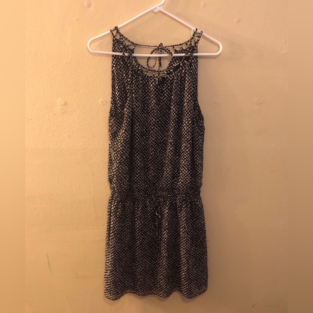 White House Black Market halter dress size M